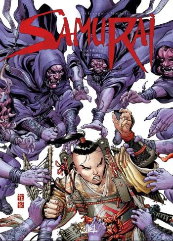 Couverture de l'album Samurai - 19. La fille à Obi rouge
