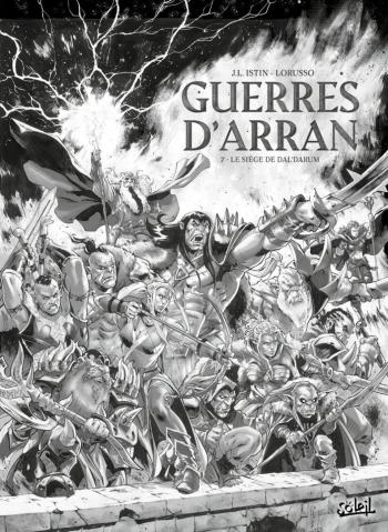 Couverture de l'album Guerres d'Arran-Extinction - 7. Le Siège de Dal'darum