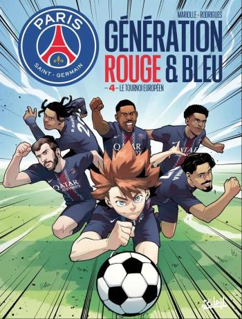 Couverture de l'album Paris Saint-Germain - Génération rouge et bleue - 4. Le tournoi européen
