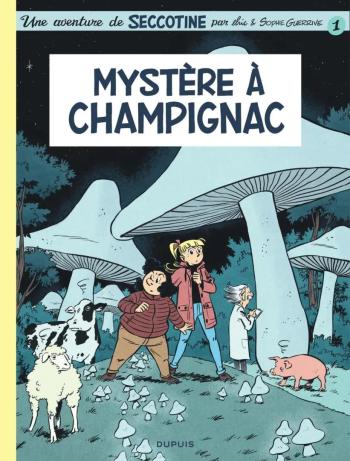 Couverture de l'album Seccotine - 1. Mystère à Champignac