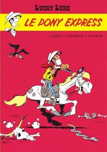 Couverture de l'album Lucky Luke (Lucky Comics / Dargaud / Le Lombard) - 28. Le Pony Express