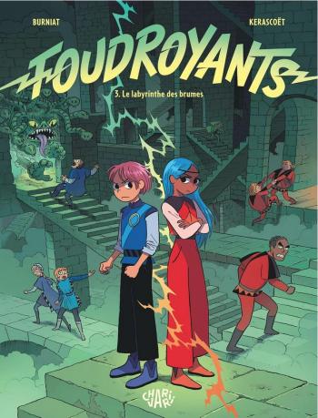 Couverture de l'album Foudroyants - 3. Le labyrinthe des brumes