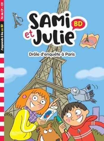 Couverture de l'album Sami et Julie - 12. Drôle d'enquête à Paris