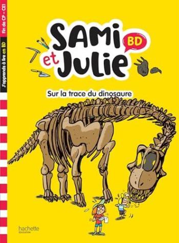 Couverture de l'album Sami et Julie - 15. Sur la trace du dinosaure