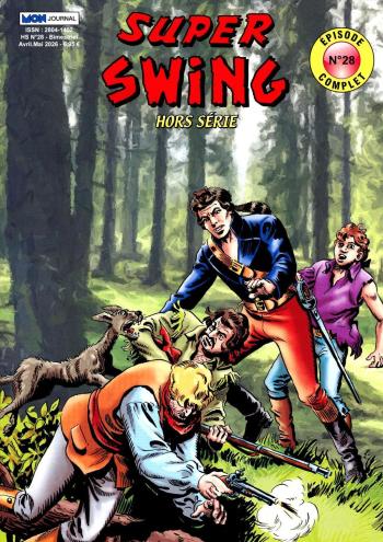 Couverture de l'album Super Swing (2e Série) - HS. 28 - Barbush, le solitaire