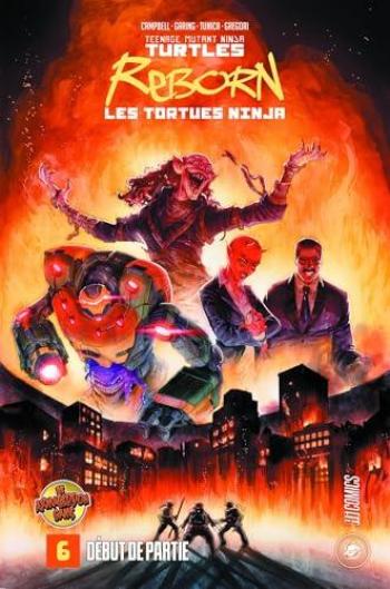 Couverture de l'album Les Tortues Ninja - Reborn - 6. Armageddon Game : Début de partie