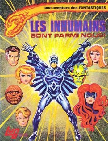 Couverture de l'album Une aventure des Fantastiques - 1. Les Inhumains sont parmi nous!