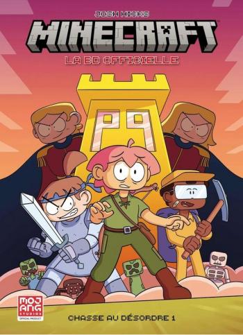 Couverture de l'album Minecraft - La BD officielle - 1. Chasse au désordre