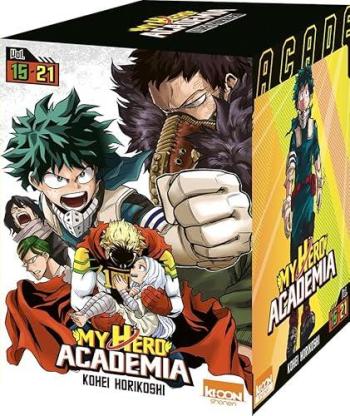 Couverture de l'album My Hero Academia - COF. Tomes 15 à 21