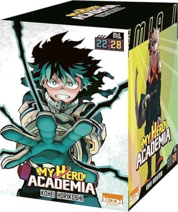 Couverture de l'album My Hero Academia - COF. Tomes 22 à 28