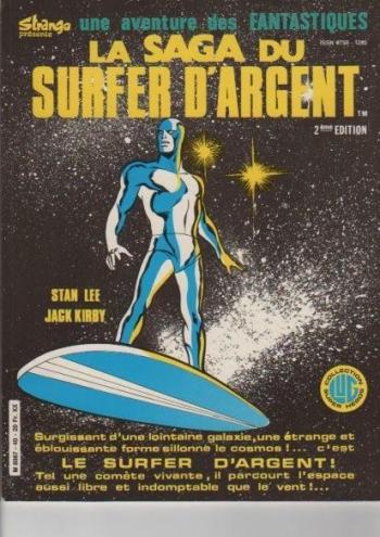 Couverture de l'album Une aventure des Fantastiques - 40. La saga du surfer d'argent ( 2 ème édition )