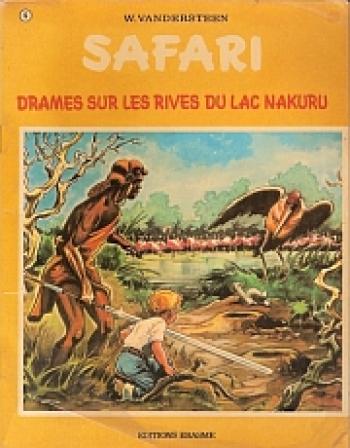 Couverture de l'album Safari - 6. Drames sur les Rives du Lac Nakuru