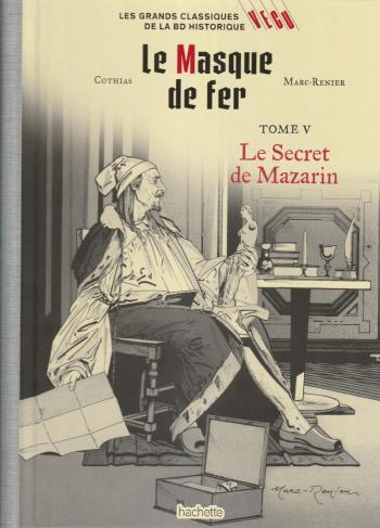 Couverture de l'album Les Grands classiques de la BD historique Vécu - 86. Le masque de fer - Tome 5. le secret de Mazarin