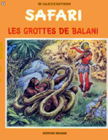Couverture de l'album Safari - 16. Les Grottes de Balani
