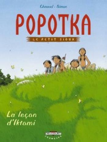 Couverture de l'album Popotka le petit Sioux - 1. La leçon d'Iktomi