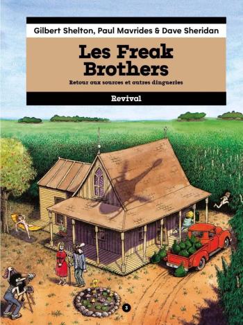 Couverture de l'album Les Freak Brothers - 3. Retour aux sources et autres dingueries