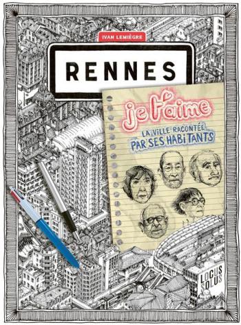 Couverture de l'album Rennes je t'aime (One-shot)