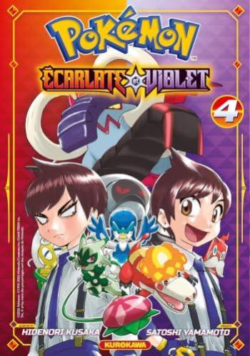 Couverture de l'album Pokémon - Écarlate et Violet - 4. Tome 4