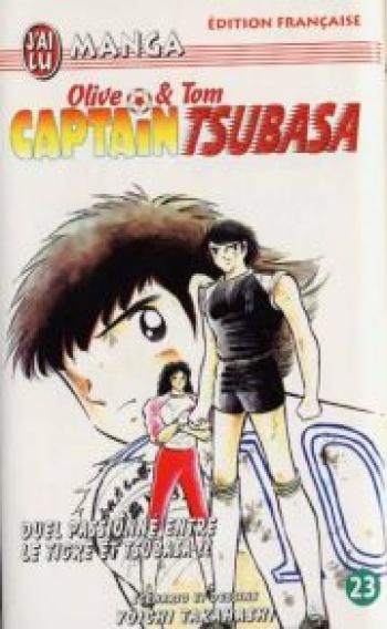 Couverture de l'album Captain Tsubasa - Olive et Tom - 23. Duel passionné entre le tigre et Tsubasa