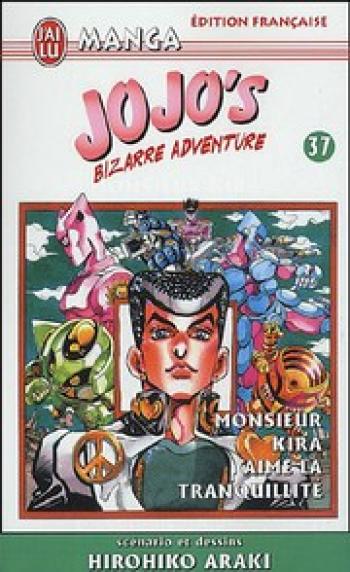 Couverture de l'album Jojo's Bizarre Adventure - 37. Monsieur Kira aime la tranquilité
