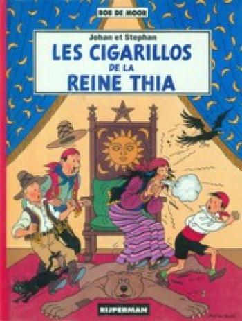 Couverture de l'album Johan et Stephan - 4. Les cigarillos de la Reine Thia