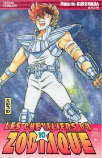 Couverture de l'album Saint Seiya - Les Chevaliers du Zodiaque - 10. Les chevaliers du Zodiaque, Tome 10