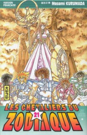 Couverture de l'album Saint Seiya - Les Chevaliers du Zodiaque - 21. Les chevaliers du Zodiaque, Tome 21