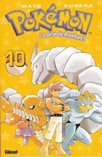 Couverture de l'album Pokémon - La Grande Aventure (Glénat) - 10. Pokémon, Tome 10