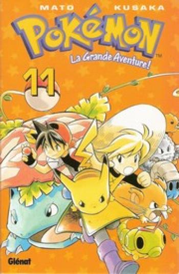 Couverture de l'album Pokémon - La Grande Aventure (Glénat) - 11. Pokémon, Tome 11