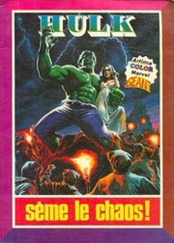 Couverture de l'album Hulk (2ème série Arédit Artima) - 6. Hulk sème le chaos !