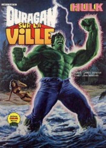 Couverture de l'album Hulk (2ème série Arédit Artima) - 14. Ouragan sur la ville