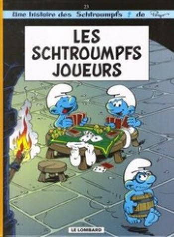 Couverture de l'album Les Schtroumpfs - 23. Les Schtroumpfs Joueurs