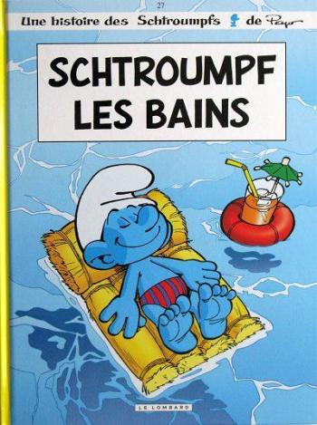 Couverture de l'album Les Schtroumpfs - 27. Schtroumpf les Bains