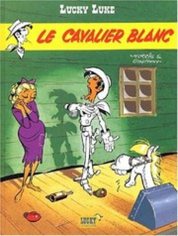 Couverture de l'album Lucky Luke (Lucky Comics / Dargaud / Le Lombard) - 10. Le Cavalier blanc