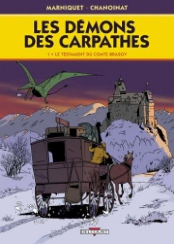 Couverture de l'album Les démons des Carpathes - 1. Le testament du comte Brasov