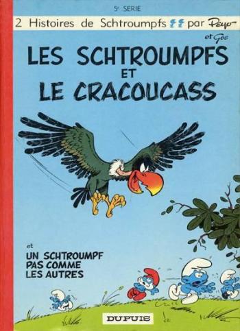 Couverture de l'album Les Schtroumpfs - 5. Les schtroumpfs et le cracoucass
