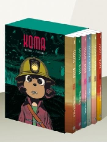 Couverture de l'album Koma - COF. Coffret Koma, Tomes 1 à 6