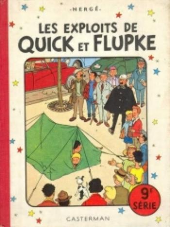 Couverture de l'album Les Exploits de Quick et Flupke - 9. Les exploits de Quick et Flupke - 9e série