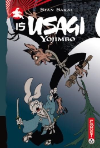 Couverture de l'album Usagi Yojimbo - 15. La faucheuse d'herbe - Voyage au sanctuaire d'Atsuta