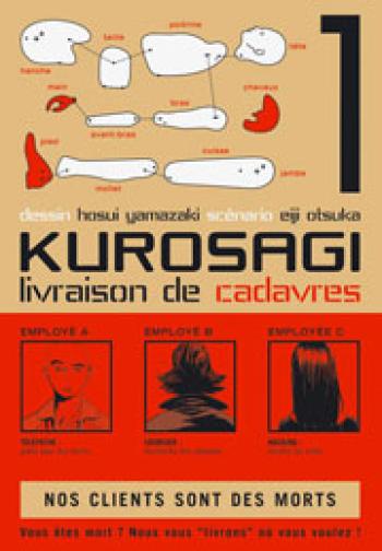 Couverture de l'album Kurosagi - Livraison de cadavres - 1. Nos clients sont des morts