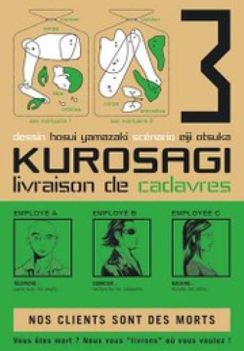 Couverture de l'album Kurosagi - Livraison de cadavres - 3. Nos clients sont des morts