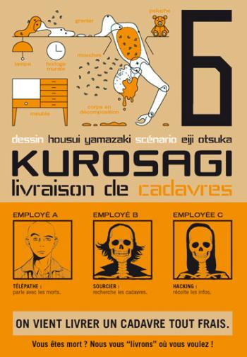 Couverture de l'album Kurosagi - Livraison de cadavres - 6. On vient livrer un cadavre tout frais