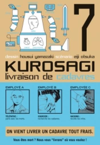 Couverture de l'album Kurosagi - Livraison de cadavres - 7. On vient livrer un cadavre tout frais