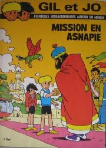 Couverture de l'album Gil et Jo - 13. Mission en Asnapie