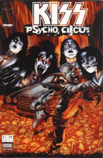 Couverture de l'album Kiss : Psycho Circus - 1. Kiss : Psycho Circus n°1