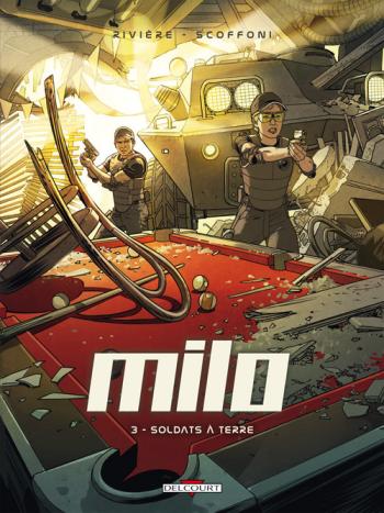 Couverture de l'album Milo - 3. Soldat à terre