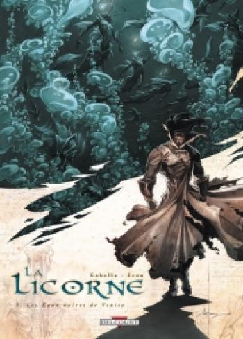 Couverture de l'album La Licorne (Delcourt) - 3. Les eaux noires de Venise