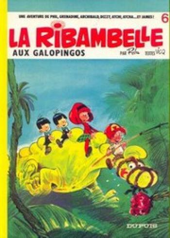 Couverture de l'album La Ribambelle - 6. La Ribambelle aux Galopingos