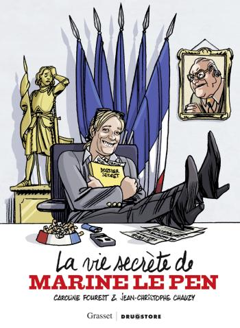 Couverture de l'album La Vie secrète de Marine Le Pen (One-shot)