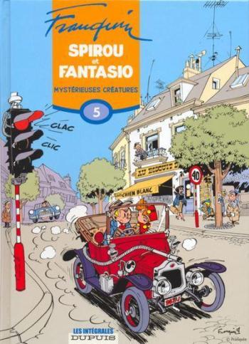 Couverture de l'album Spirou et Fantasio (Intégrale) - 5. Mystérieuses créatures (1956-1958)